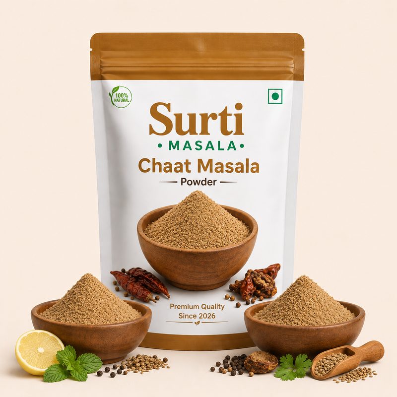 Surti Masala Chaat Masala Powder pouch