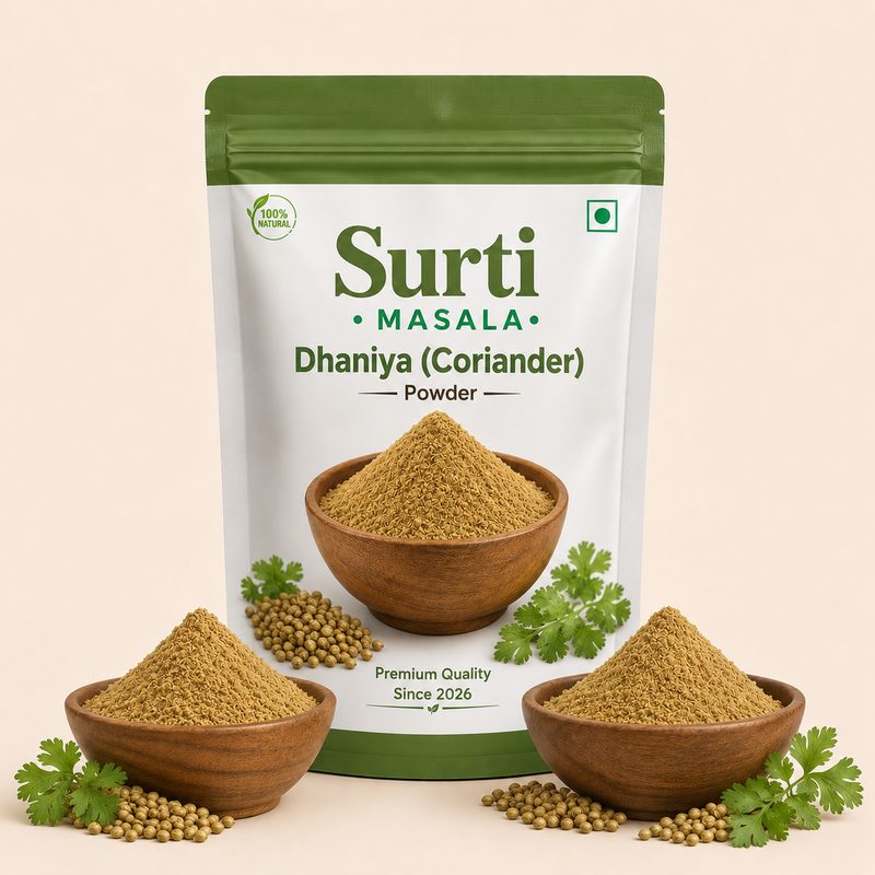 Surti Masala Dhaniya (Coriander) Powder pouch